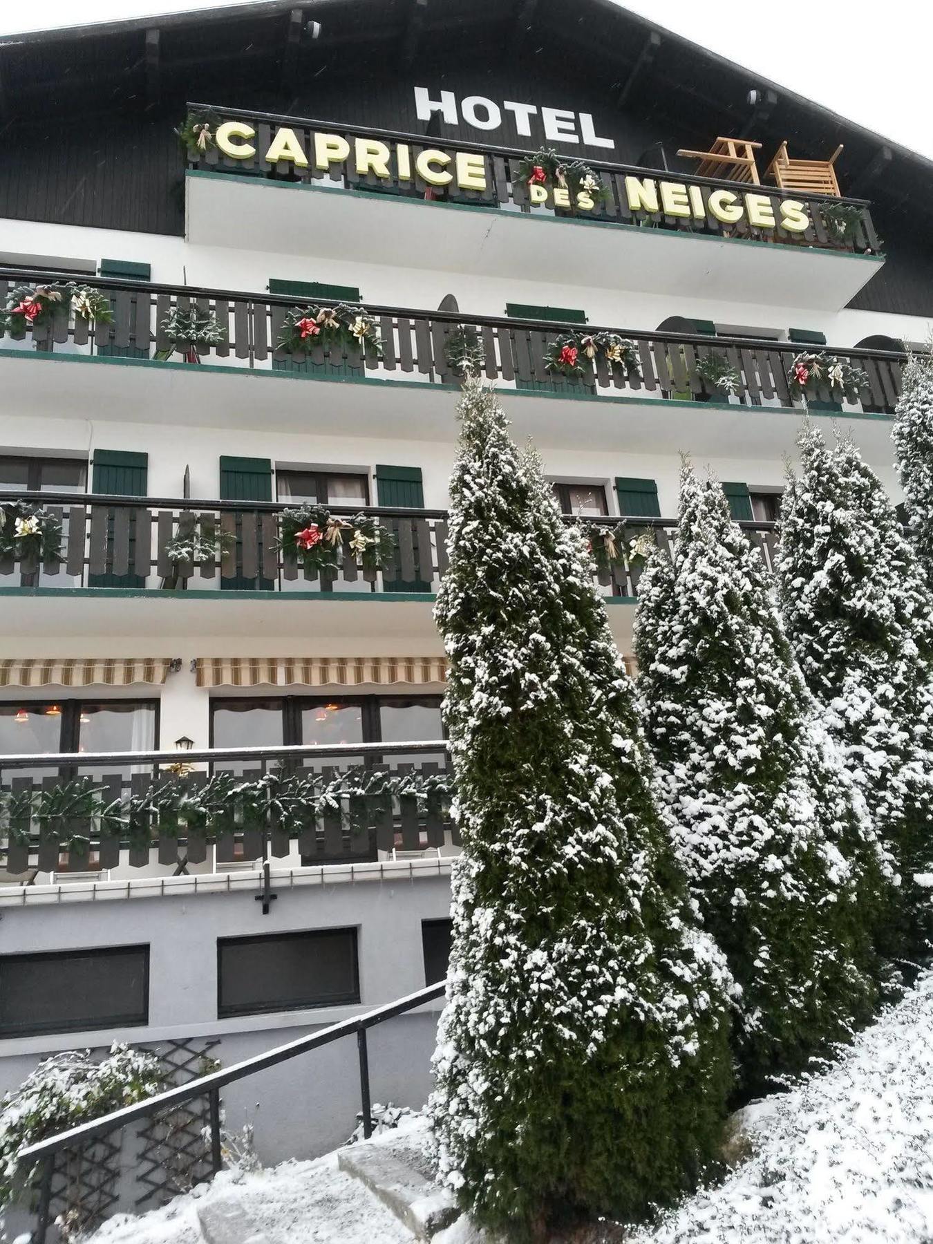 Hotel Le Caprice Des Neiges Combloux Exterior photo